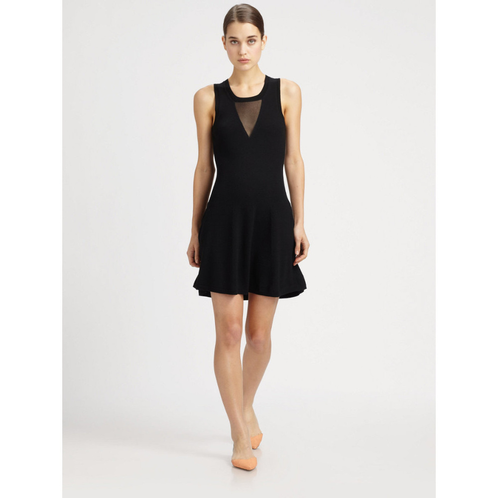 3.1 Phillip Lim mesh cutout sweater dress - Picture 1 of 6